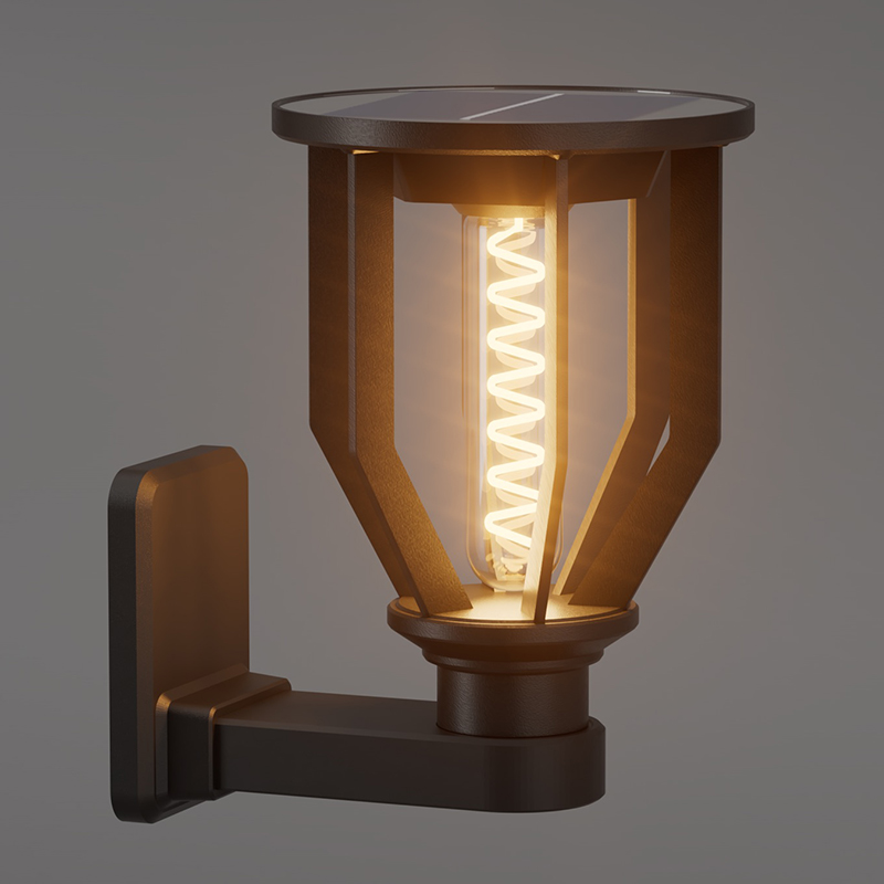 PY-LED GR B04 Round Murus Solaris Lux