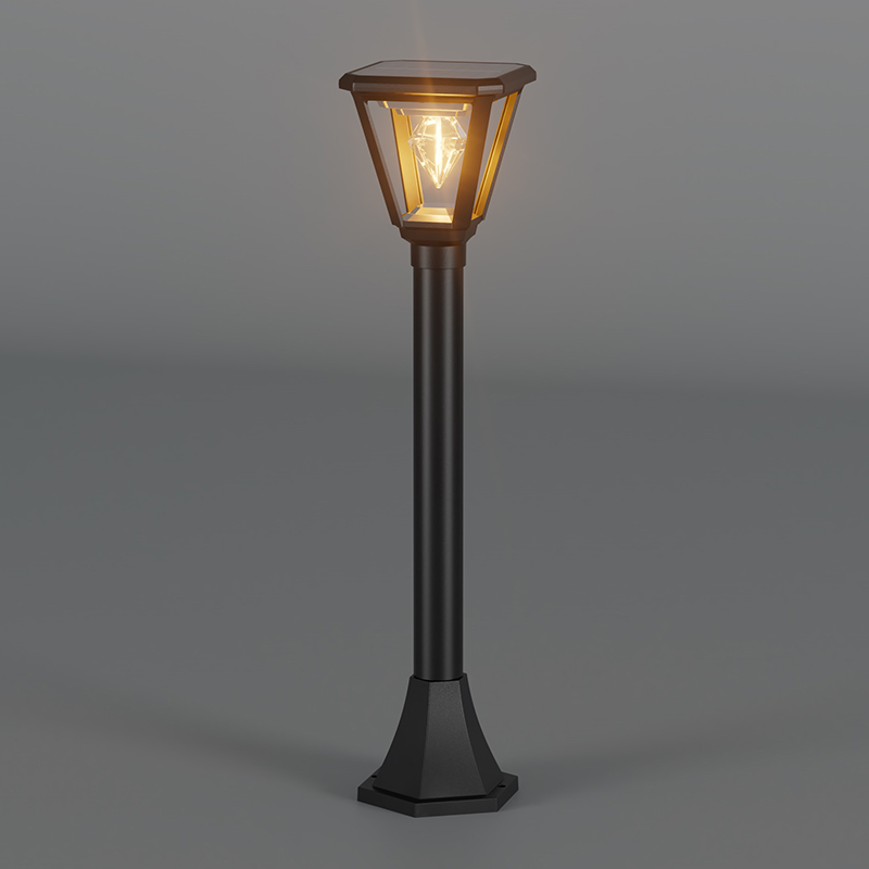 PY-LED GR D02 Square Top Solar Garden Light